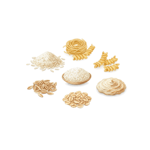 Riz, pâtes et céréales cuites
