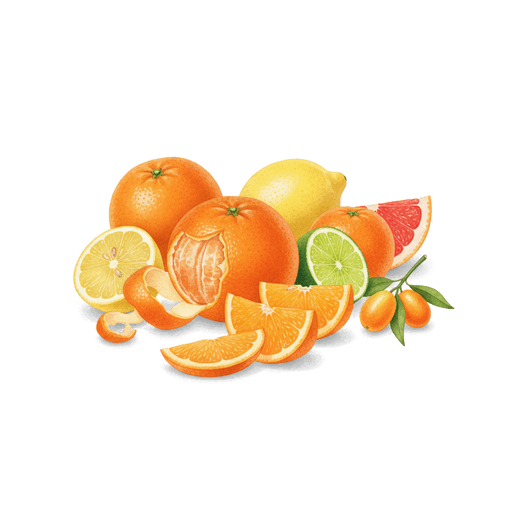 Orange et agrumes