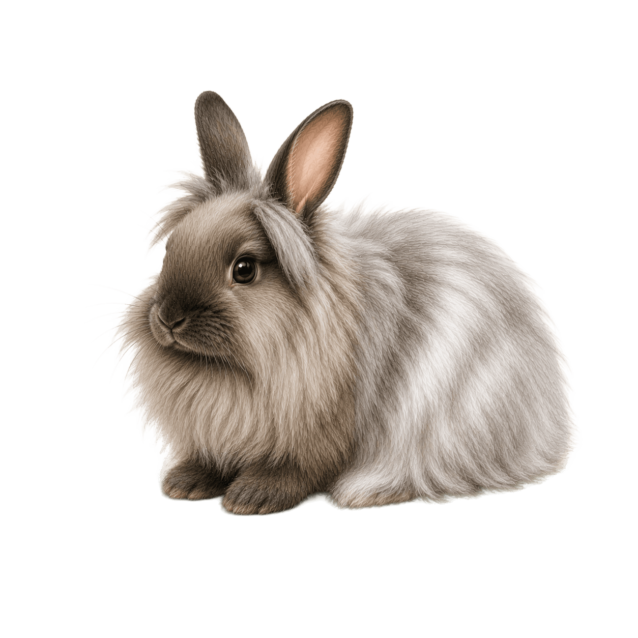 Lapin de race Angora Satin / Angora Français