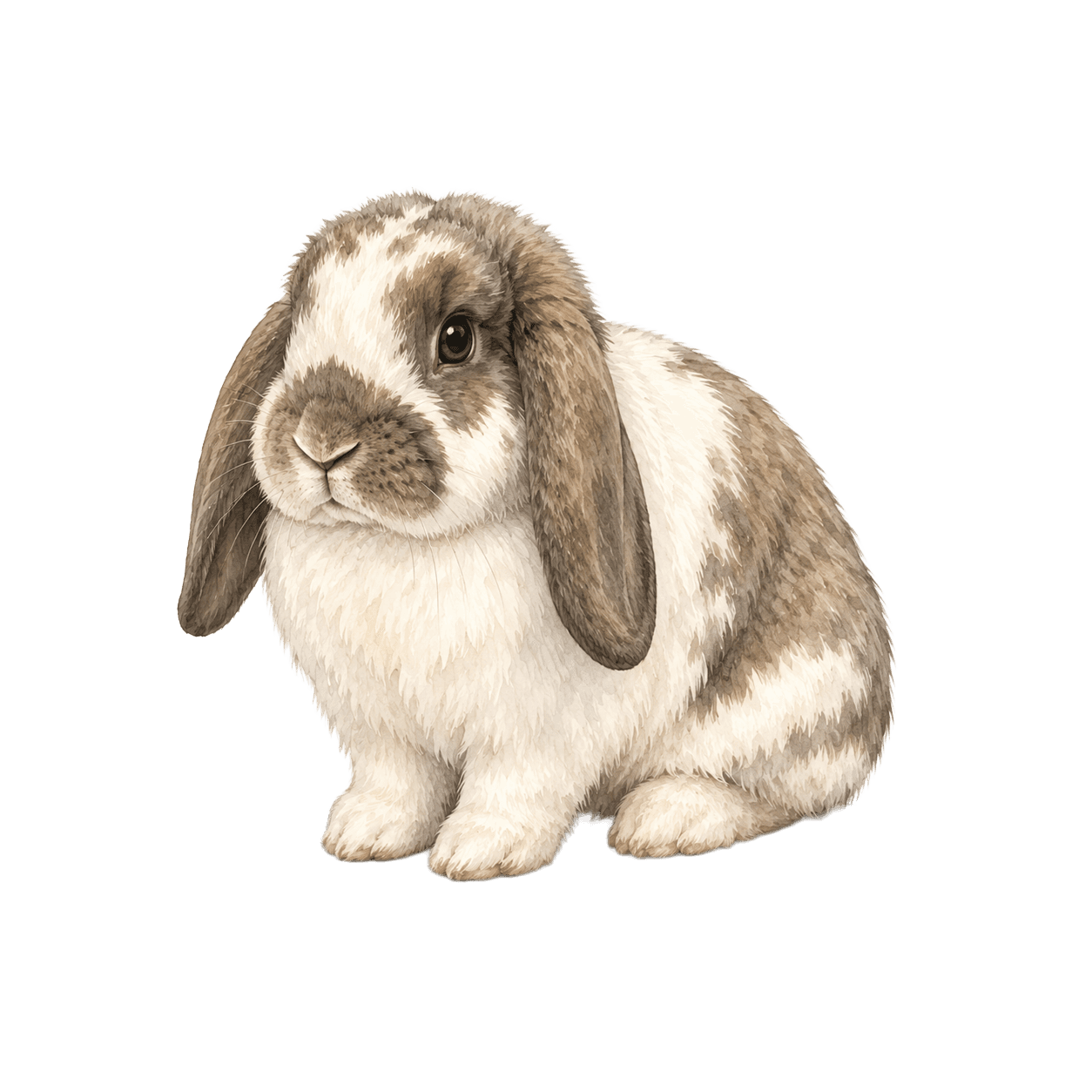 Lapin de race Bélier Anglais