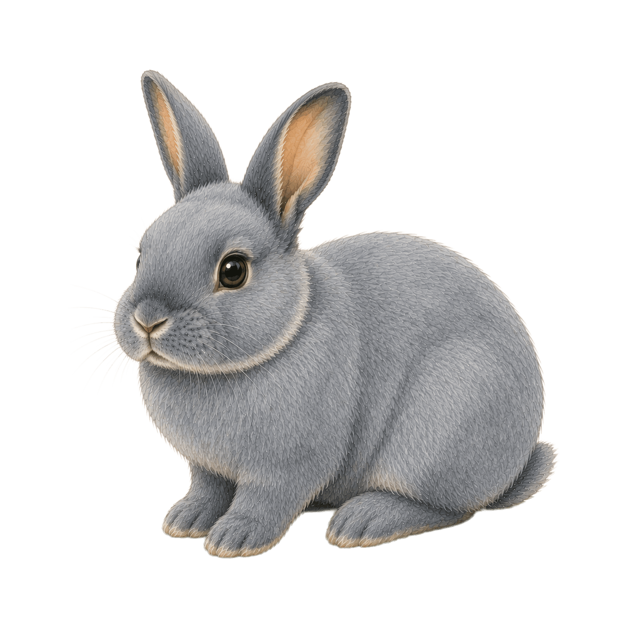 Lapin de race Bleu de Vienne