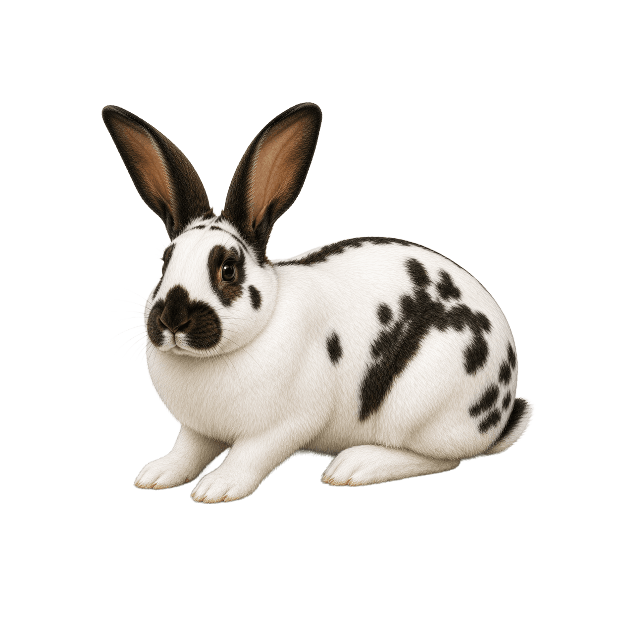 Lapin de race Géant Papillon Français