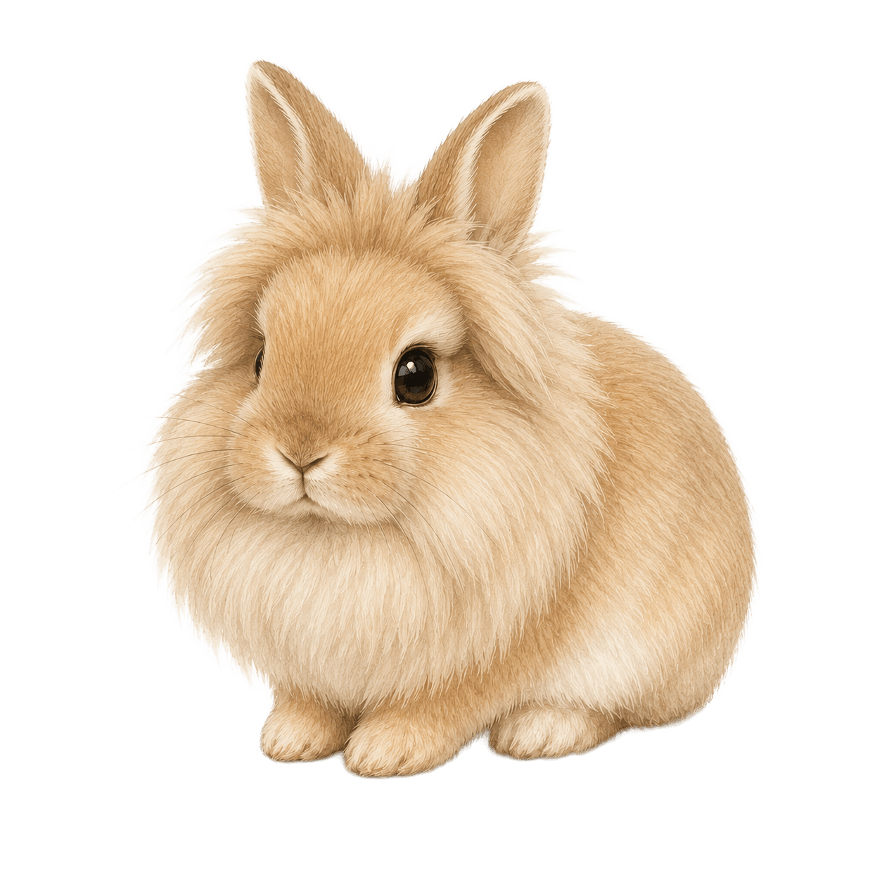 Lapin de race Tête de Lion